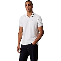 Calvin Klein SS Monogram Pique Tipped Polo Lv04Rc276G, Polo