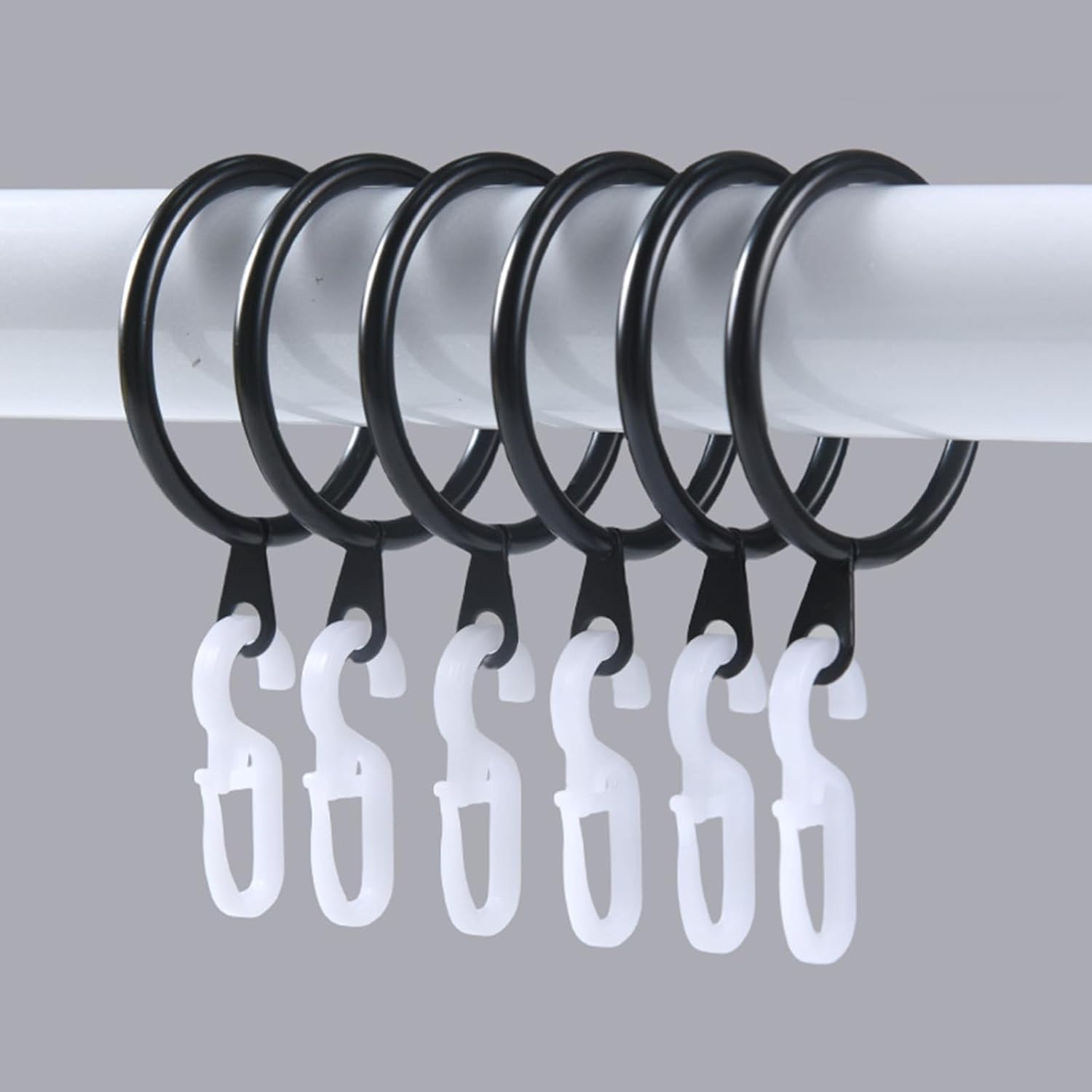 Elegant Curtain Rings 30mm Inner Diameter Eyelets Drapes for Easy Installation on Poles and Rod Hanging Metal Curtain Rings