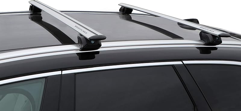 Roof Racks Cross Bars for 2009-2025 Audi Q5, Premium Aluminum | Heavy Duty Solid Construction, Anti-Theft Lockable Crossbars Set, T-Slot, Sporty Low Profile, Kayak Luggage Ski Bike Carrier