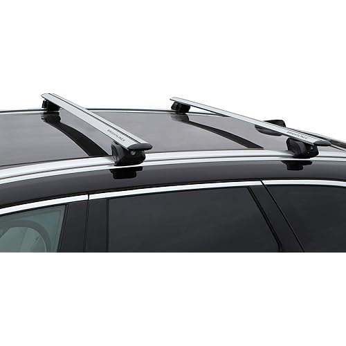 BrightLines Roof Rack Crossbars Luggage Bars Compatible with 2009-2022 Audi Q5 Cross Bars