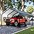 JY QAQA 12 x 15 ft Metal Carport Kits with Galvanized Steel Roof, Heavy Duty Metal Carport Canopy, Outdoor Car Tent Metal Garage Shelter for Car, SUV, Truck and Boats