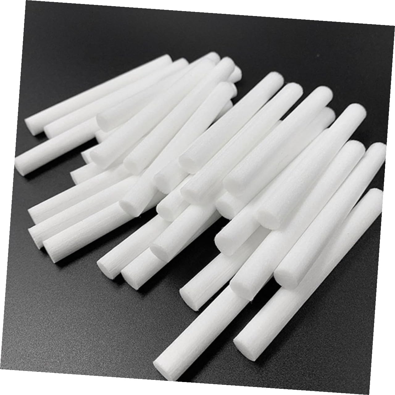Veemoon Bastoni Profumatore in Cotone Bianco 15 Pezzi per Diffusore Aroma, Assorbenti per Decorazione Stanza e Camera da Letto