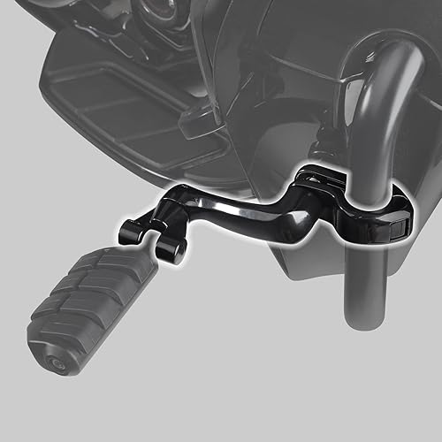 Miniatura 5 de TCMT Protector de motor de 1.25 pulgadas, soporte macho para estribera de carretera, apto para Harley Touring Road King Street Glide Road Glide