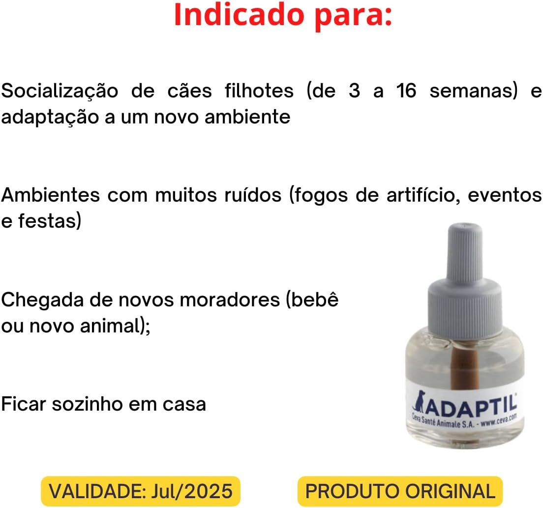 Adaptil Refil Ceva Para Cães - 48Ml