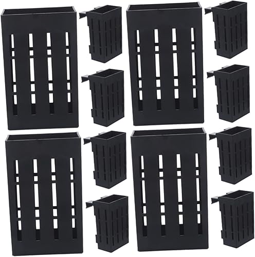 Miniatura 1 de balacoo 12 piezas de soporte para ropa, contenedores de plantación, agujeros, hornos de pescado, plantas hidropónicas, colgador de tanque, nuevo