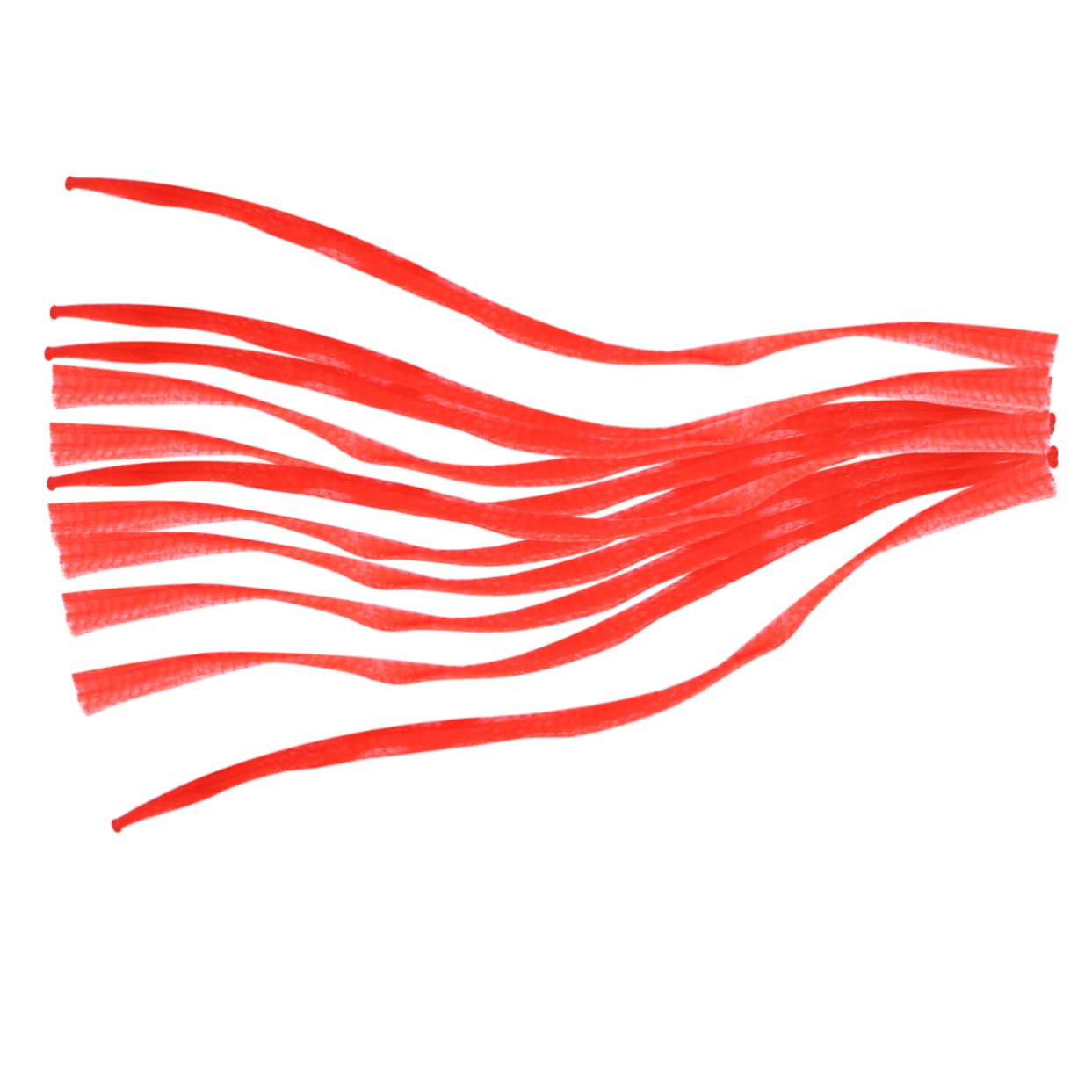 Amosfun 100 Piezas Bolsa de Malla Bolsas de plástico Bolsas de Red de Productos de Malla de Compras Reutilizables Compras netas Bolsa de as de Frutas Rojo