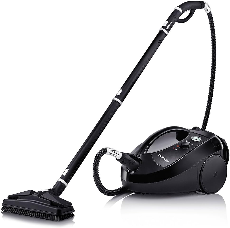 DUPRAYOne Plus Steam Cleaner – High-Performance, Chemical-Free Steamer for Home and Professional Use. Effectively cleans floors, grout, upholstery, kitchen appliances, cars, and more