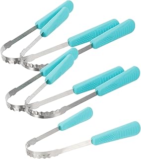 GLEAVI 5 Pçs Raspador De Língua Raspador De Limpeza Raspador De Língua Para Adultos Raspador De Metal Ferramenta Escova De Língua Para Adultos Raspador De Língua Portátil Para Adultos