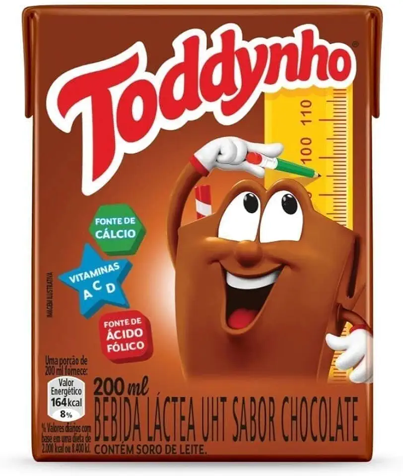 Bebida Láctea Uht Chocolate Toddynho Caixa 200Ml