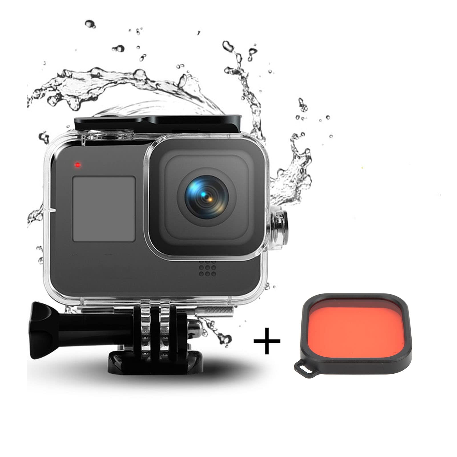 Filtro Rosso Per Action Cam Shanrya - Correzione Colore Per Riprese Subacquee - Foto 5
