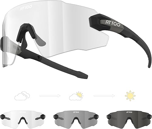 RIDE YOUR WAY Gafas de sol profesionales sin marco para ciclismo para hombres y mujeres