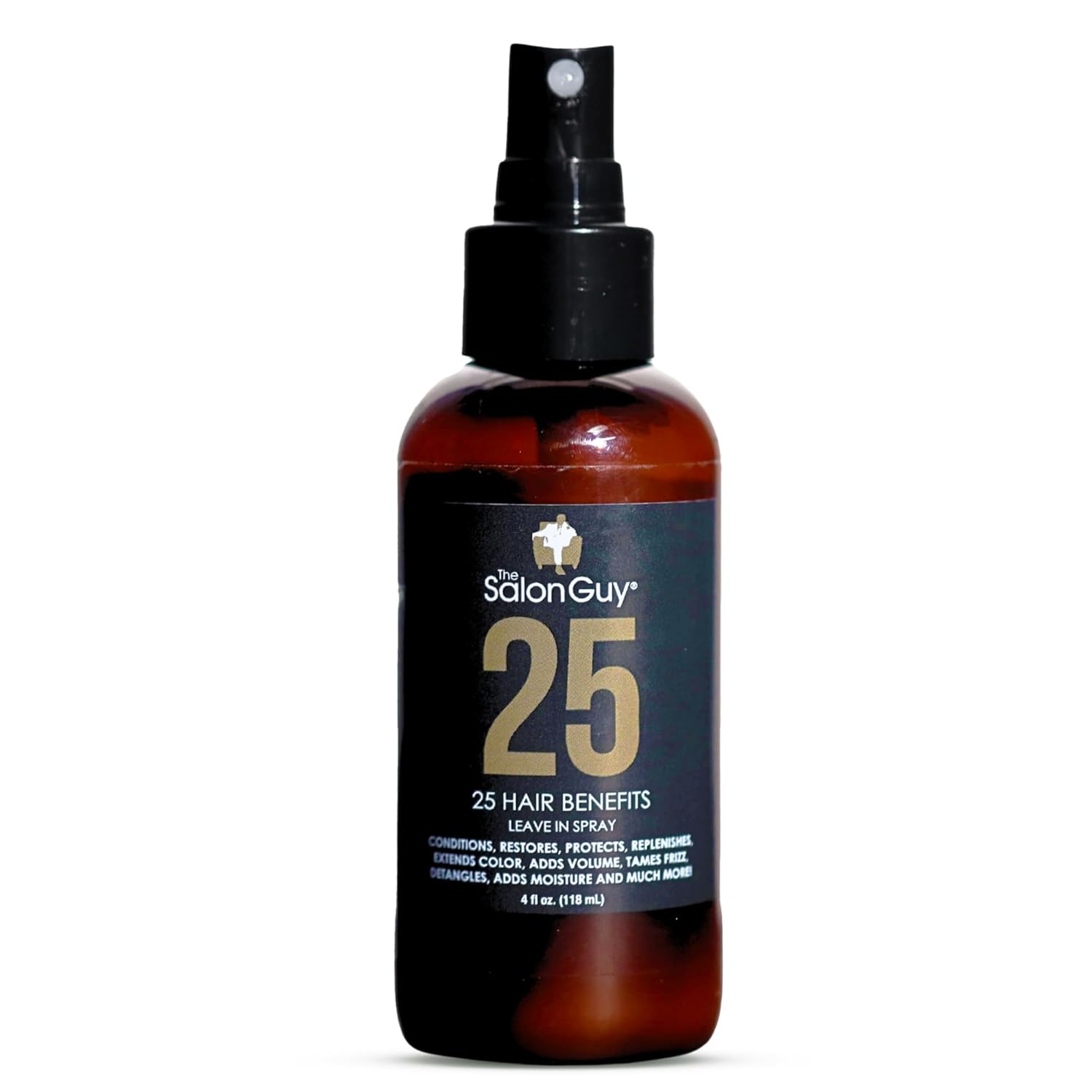 THESALONGUY 25 Spray Leave In Treatment Spray for Dry and Damaged Hair – Moisturizing, Heat Protectant, Anti-Frizz, Color-Safe Hair Treatment for Women and Men