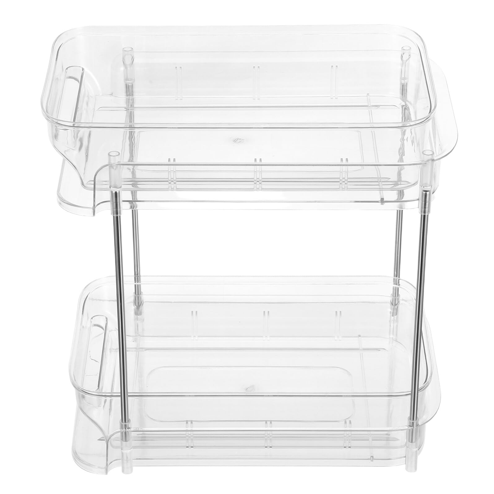 Organisateur étagère coulissant sous lavabo meuble rangement cuisine salle de bain