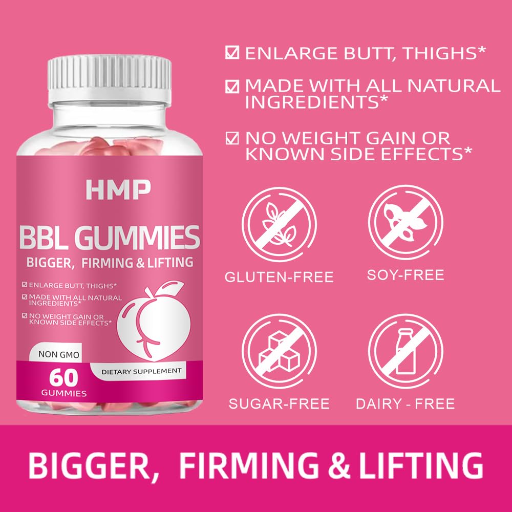BBL Gummies - Sculpter vos Fesses et Hanches