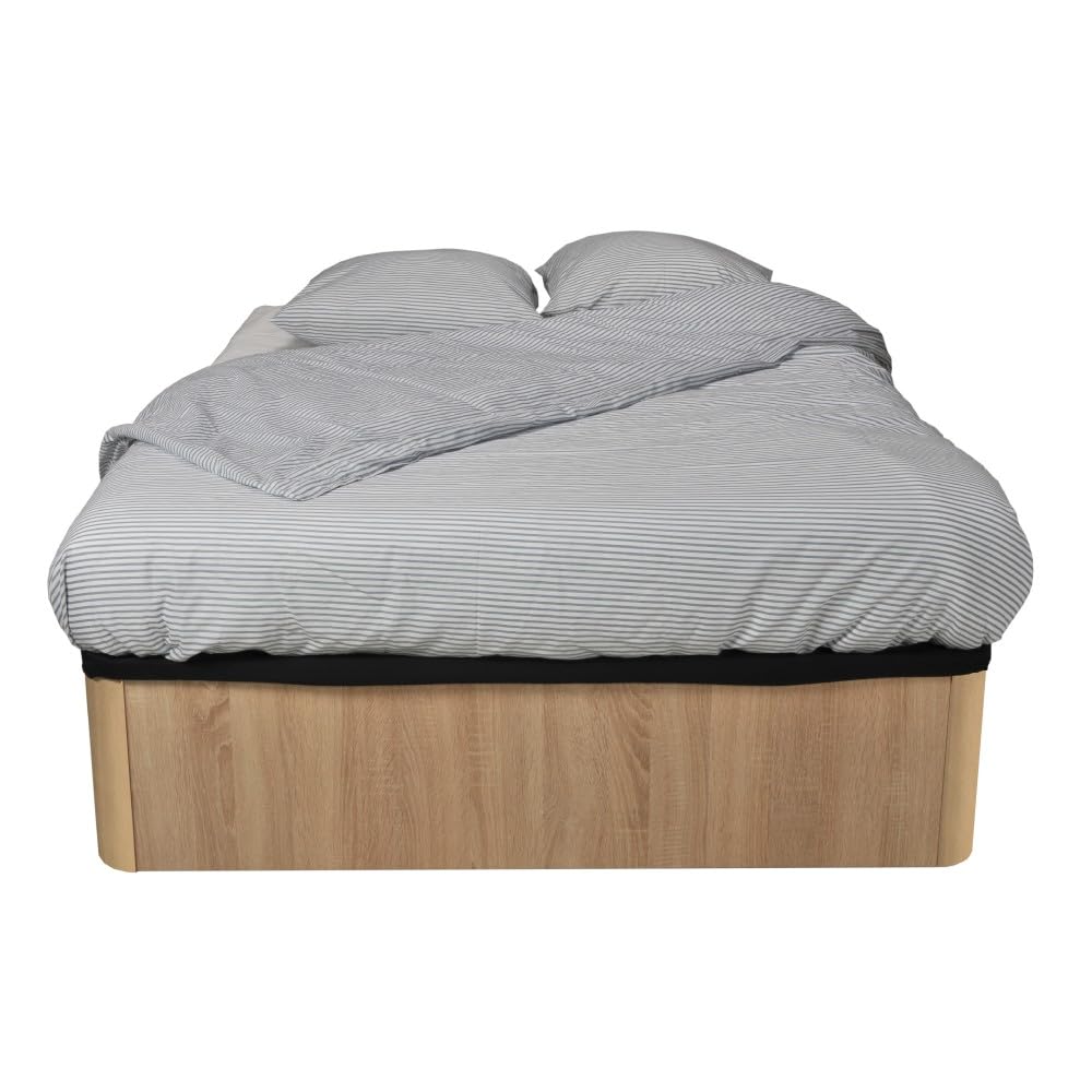 WEBER INDUSTRIES Letto baule Spiro 160 x 200 cm + 1 letto/arredamento rovere sbiancato