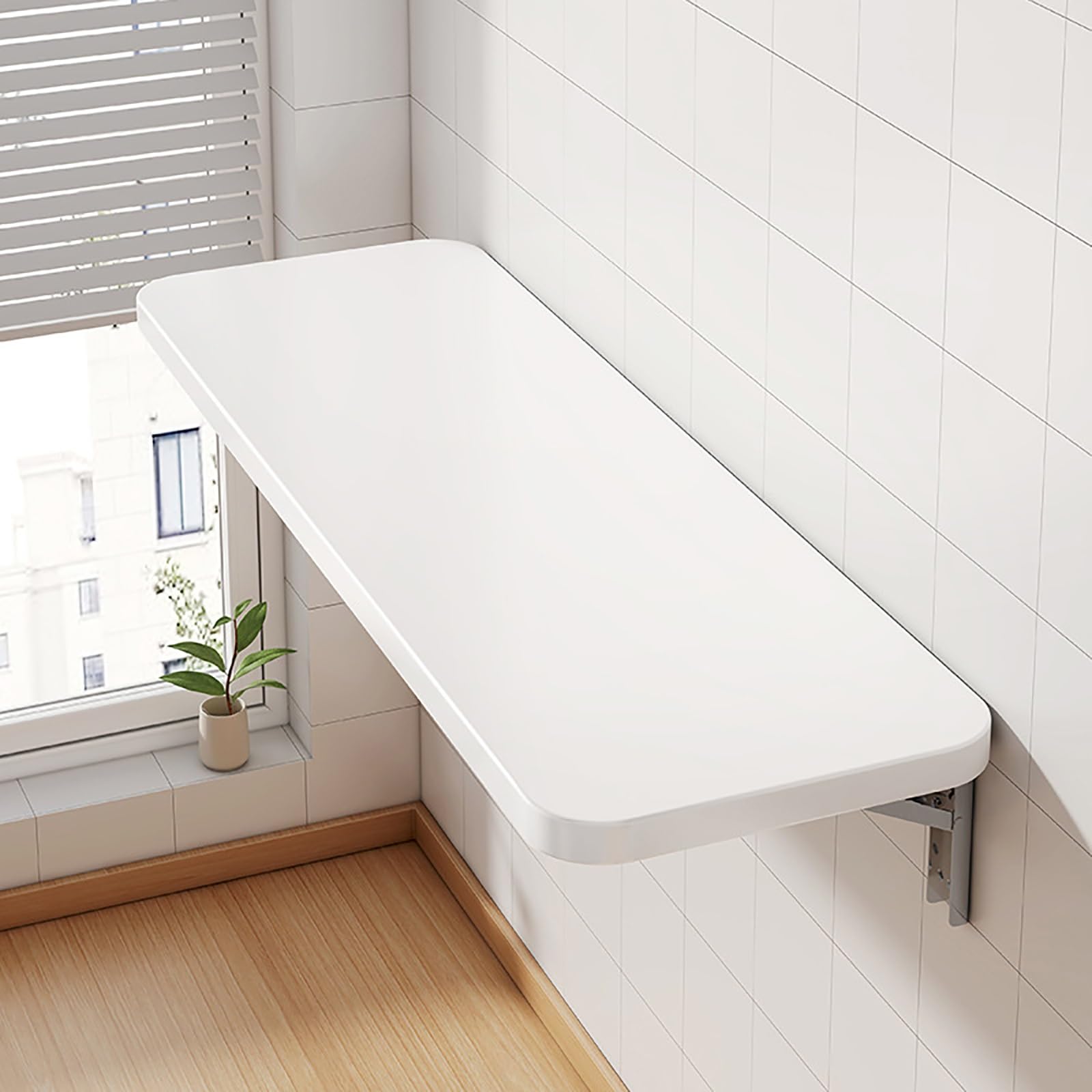 Bureau compact rabattable et meuble gain de place pour cuisine et appartement