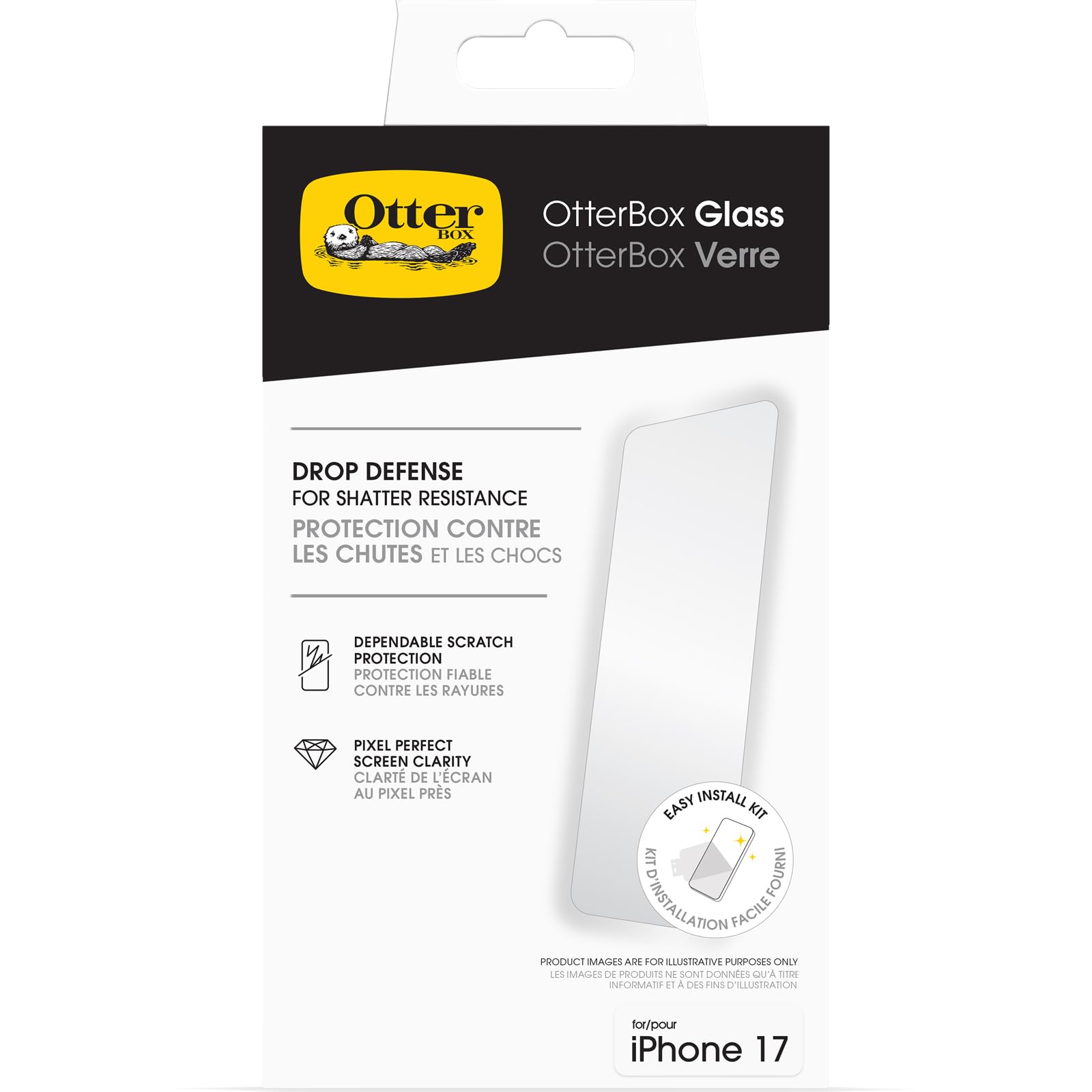 OtterBox Glass Apple iPhone 17 - Clear