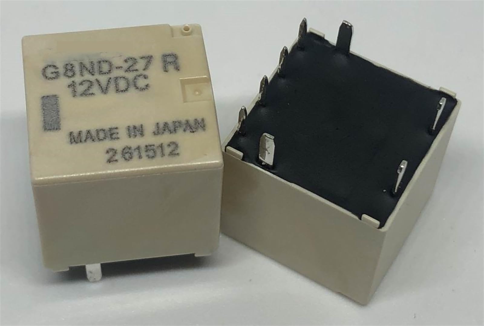 Relé de automoción G8ND-27R 12VDC micro-relé doble de 8 pines