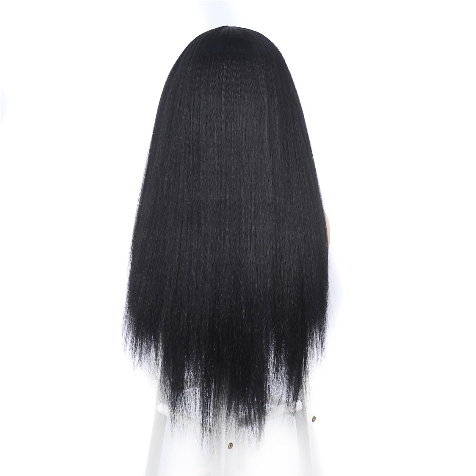 Codzienna peruka do włosów dla kobiet Slightly Curved Lace Fluffy Long Wig Headband For Commuting Party Styling do użytku na imprezę przebranie na karnawał