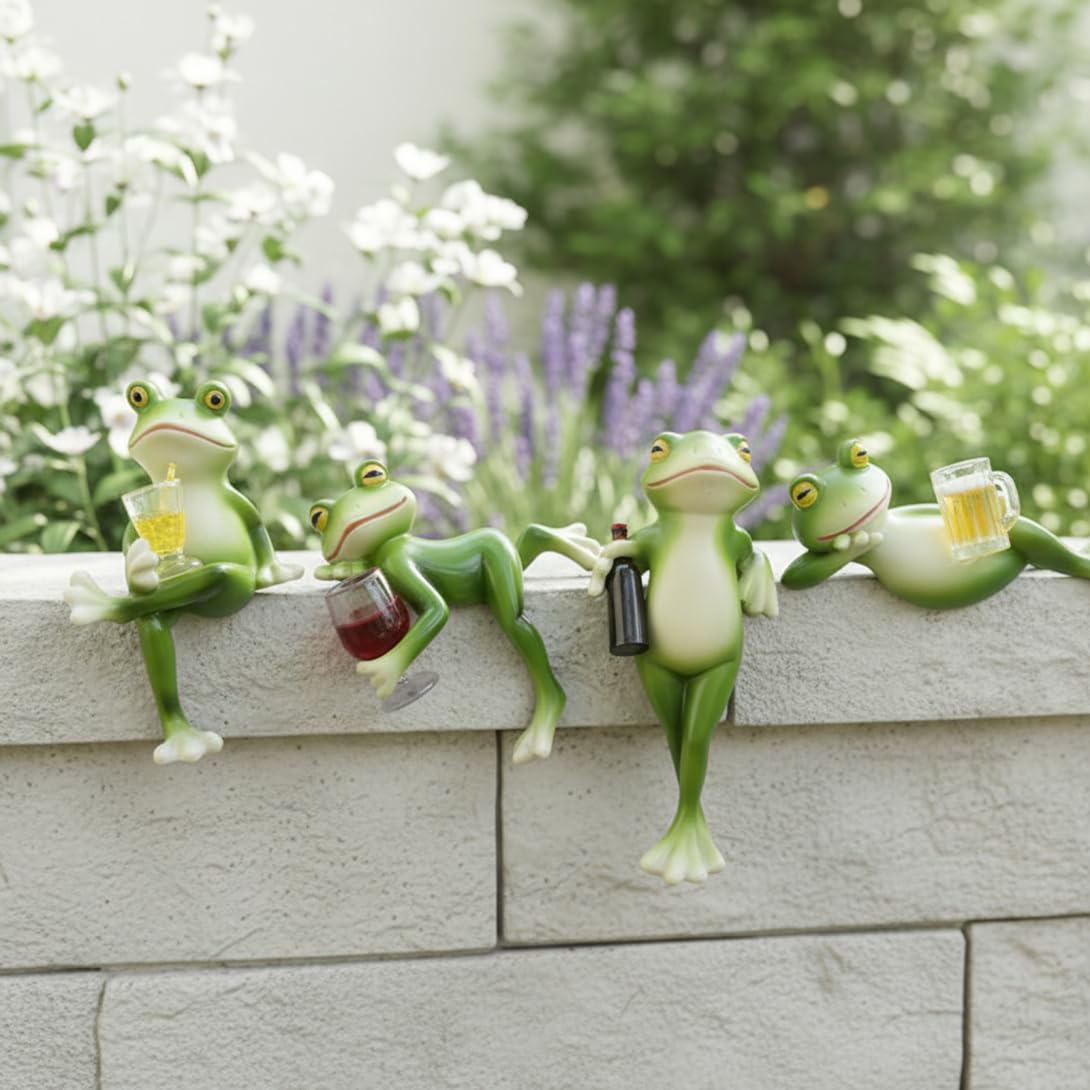 Grenouille Pot Hugger pour Décoration Jardin : Créez une Ambiance Zen sur votre Terrasse