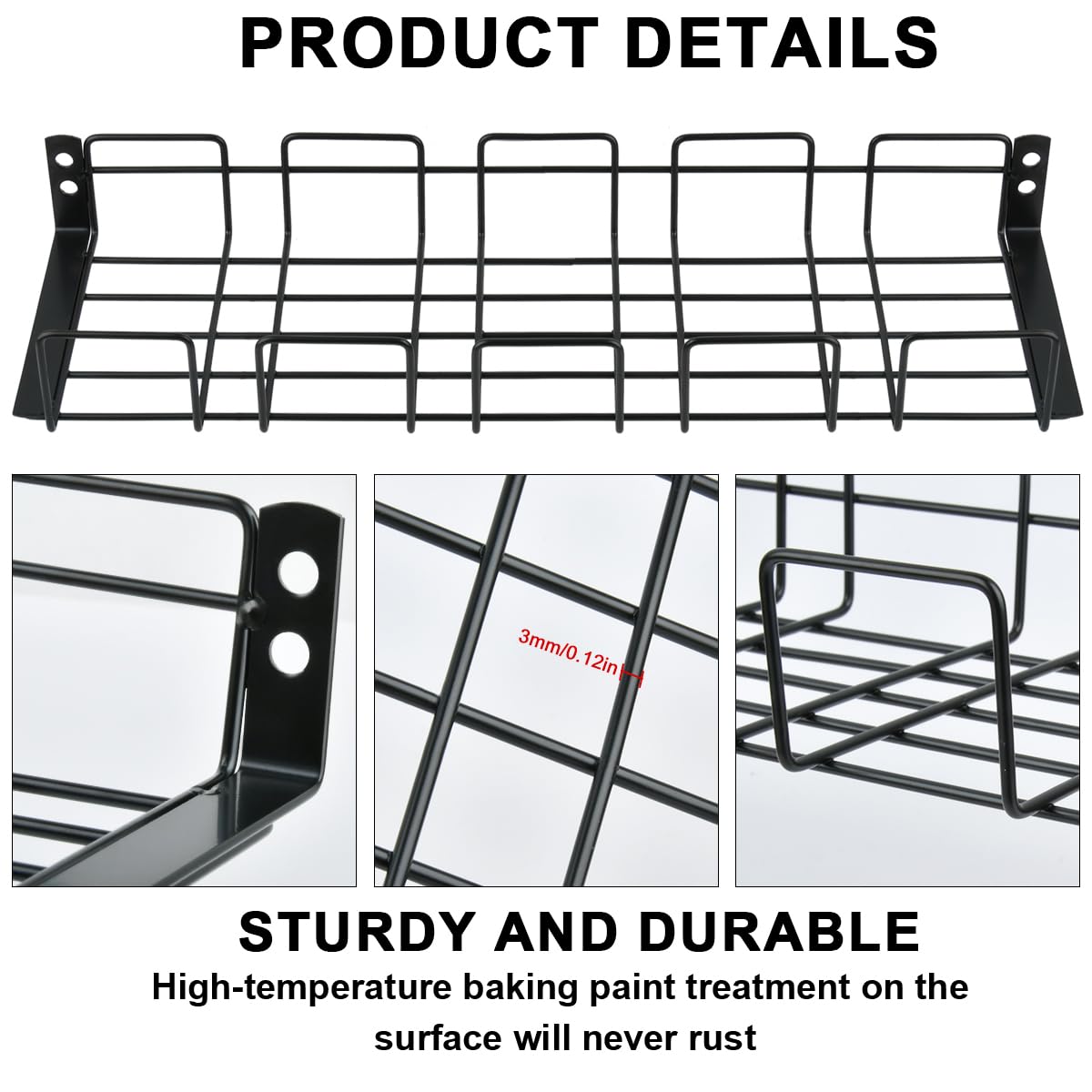 Under Desk Cable Management Tray - Image 3