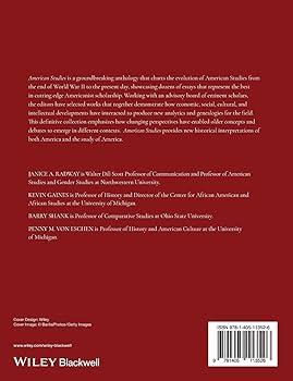 Amazon.com: American Studies: An Anthology: 9781405113526