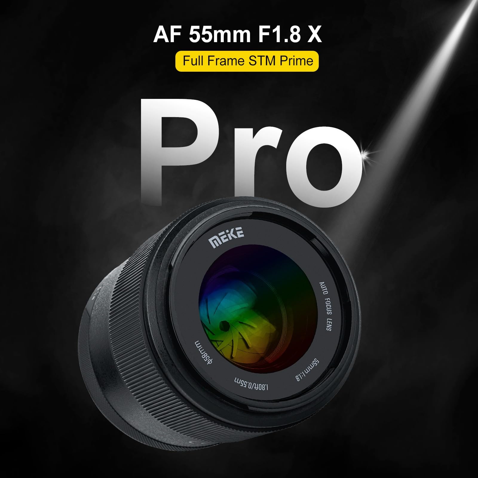 Amazon.com : Meike 55mm F1.8 Pro X-Mount STM Auto Focus Prime Lens
