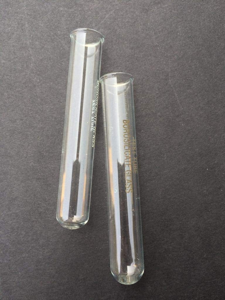 AIM Test Tube 12 mm x 75 mm (Dia x length) With Rim (pack of 20 Tubes)