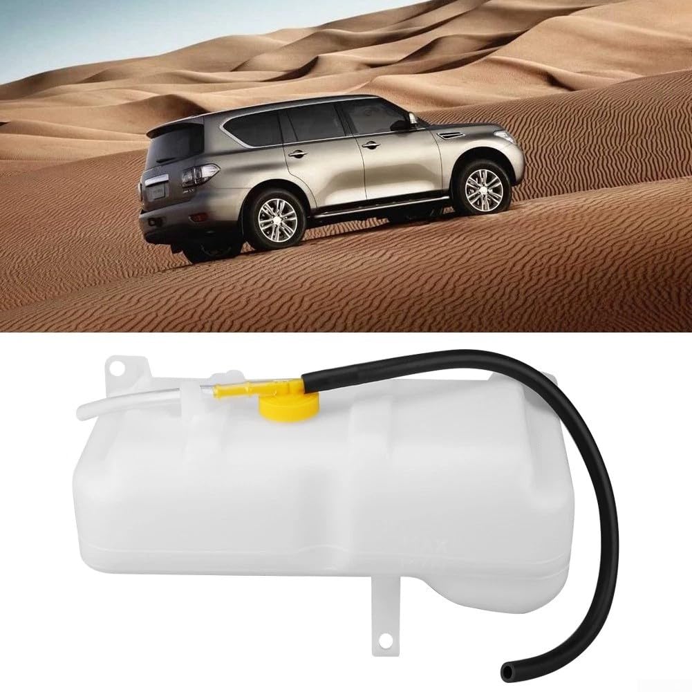 Serbatoio di compensazione refrigerante Dual Pipe Serbatoio Plastica Bianco Compatibile Con Nissan Patrol Y60 4.2/3.0/2.8 E Per Ford Maverick Y60 Ricambio OEM 17931-NI020DO