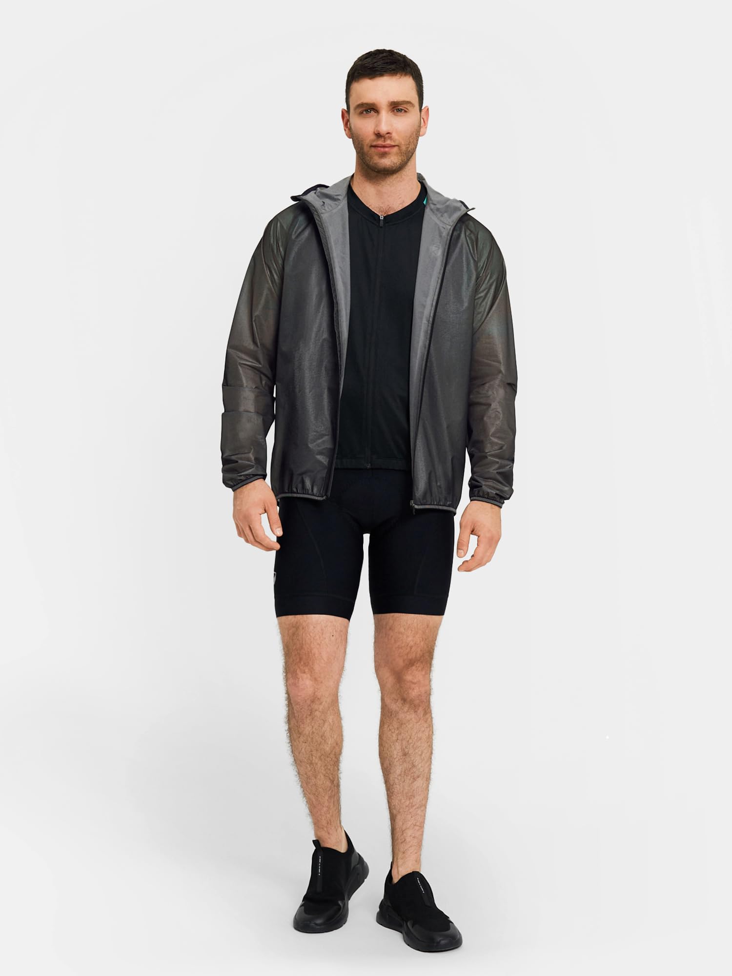 Ziener Herren Natius Regenjacke - Fahrrad|Mountainbike|Outdoor - wasserdicht,atmungsaktiv,super leicht