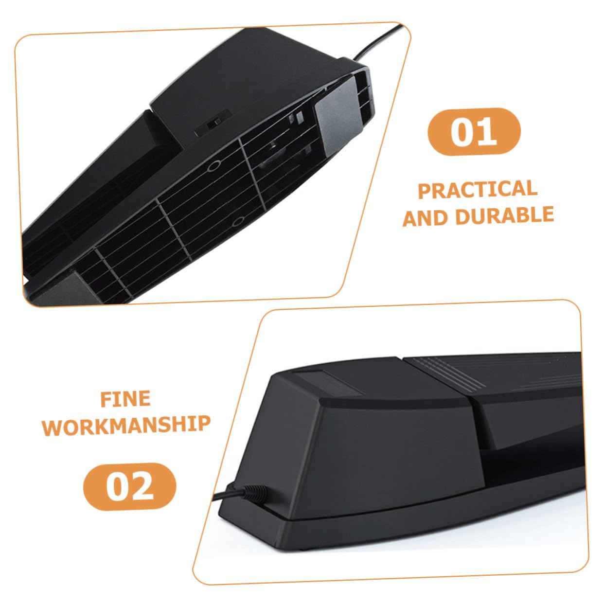 NOLITOY Pedale Sustain per Pianoforte Widened Design Antiscivolo Pedale Damper Robusto per Tastiera Midi e Pianoforte Digitale Accessorio Strumento Portatile