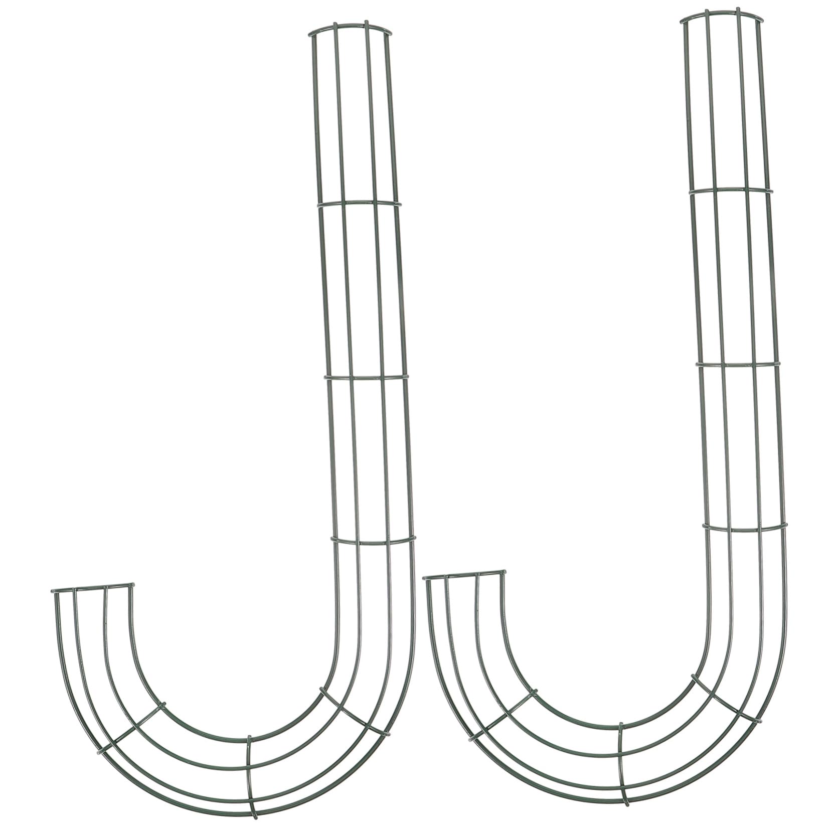 OKUMEYR 2pcs Christmas Wire Wreath Frame Garland Accessory for Holiday Decor Easy to Use for Creative Crafting for Christmas Decorations and Wreath Making