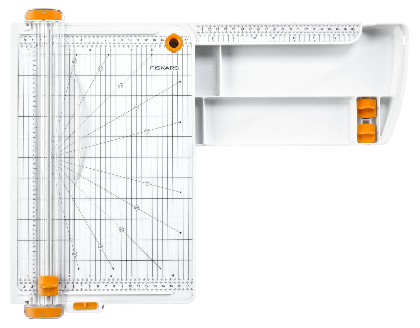 Fiskars Mini przenośny trymer SureCut z przechowywaniem A4