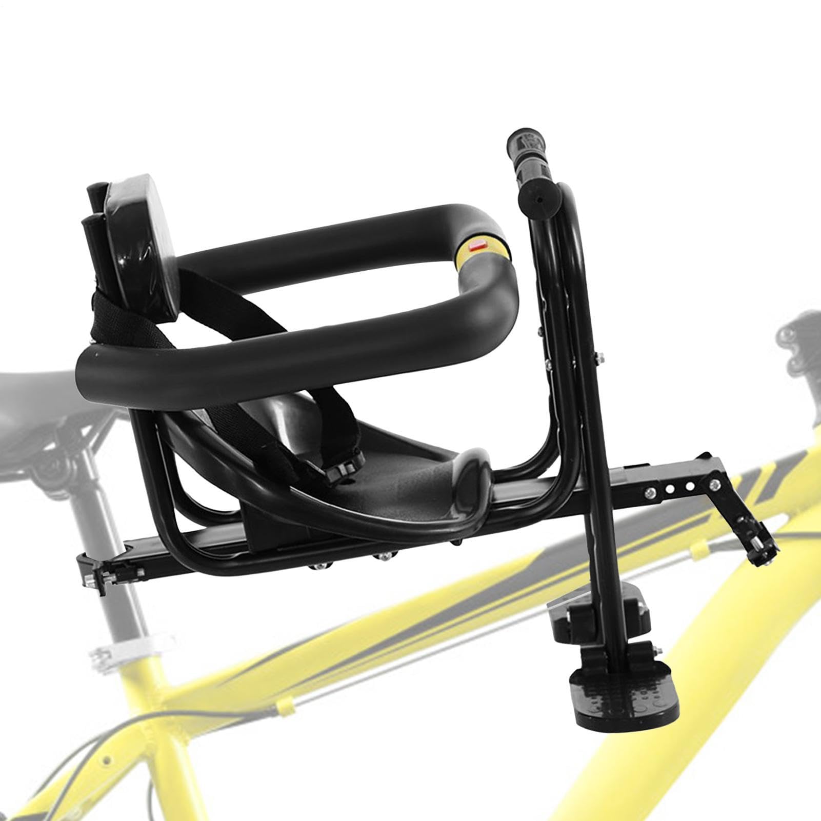 Seggiolino Da Ciclismo Per Bambini - Sella Da Bici Comoda Da 40 Cm-56 Cm | Per Bambini Staccabile Montato Frontalmente, Per Età Da 2 A 5 Anni Per Equitazione All'aperto Per
