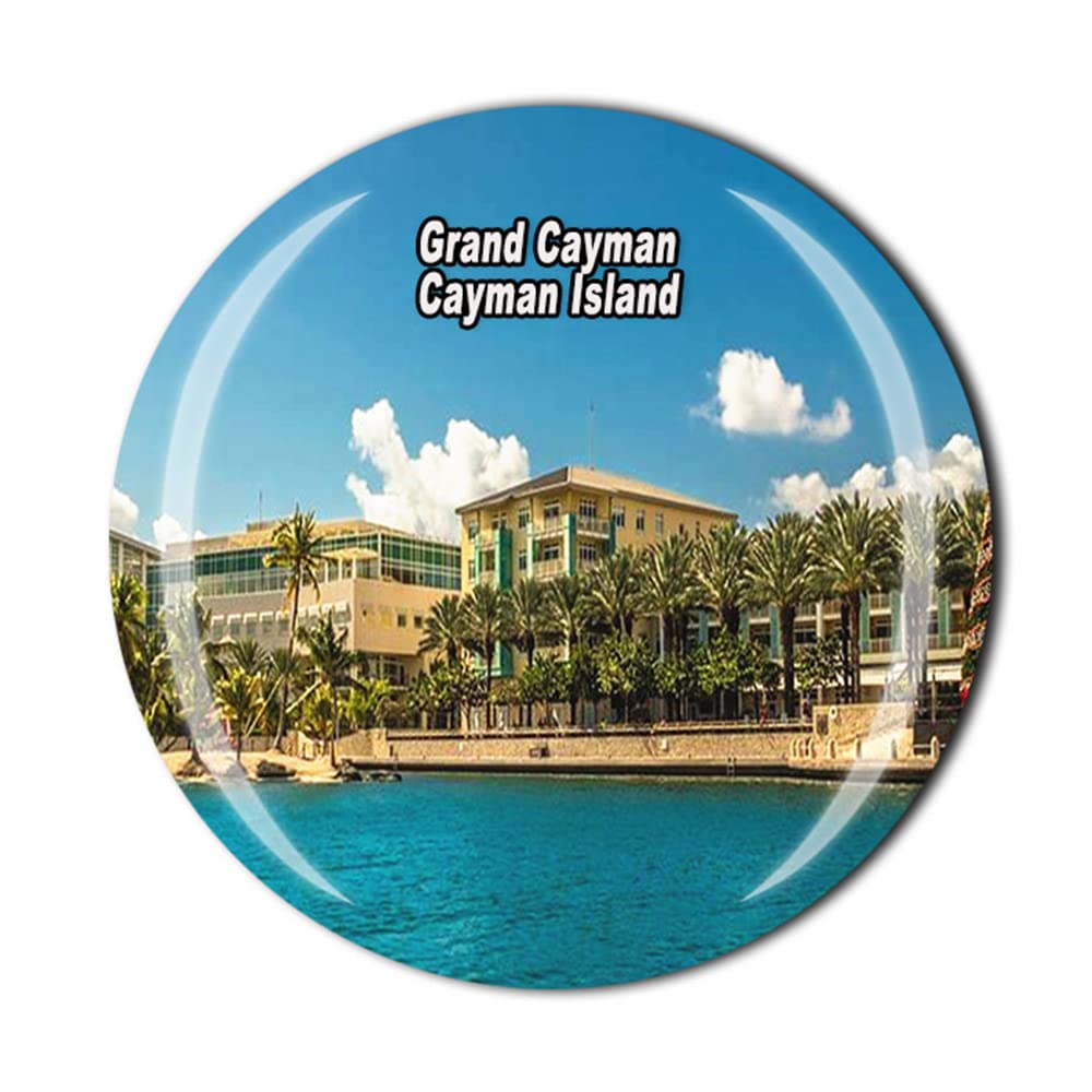 Grand Cayman Islands 3D Fridge Magnet - UK Travel Souvenir & Kitchen Decor