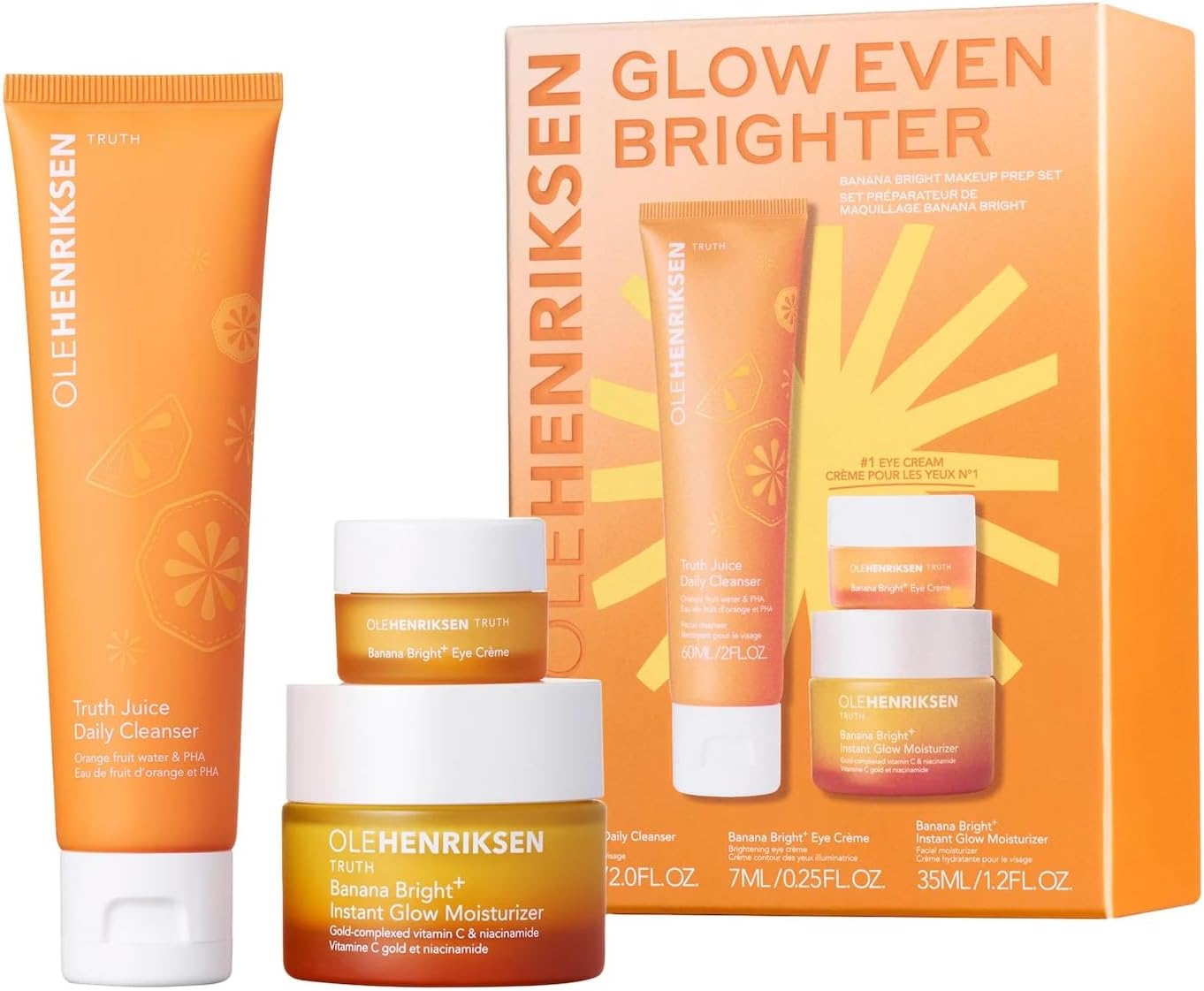 Glow Even Brighter Banana Bright Makeup Prep Set