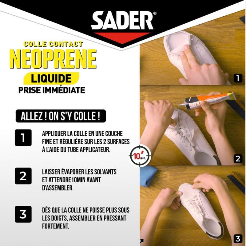 Sader Liquid AT020061 Nettoyant pour Cuisine Non Toxique Élimination des Graisses 500ml