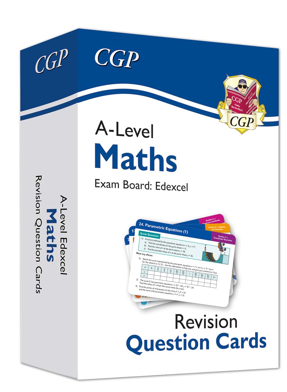 New A-Level Maths Edexcel Revision Question Cards (CGP Edexcel A-Level Maths)