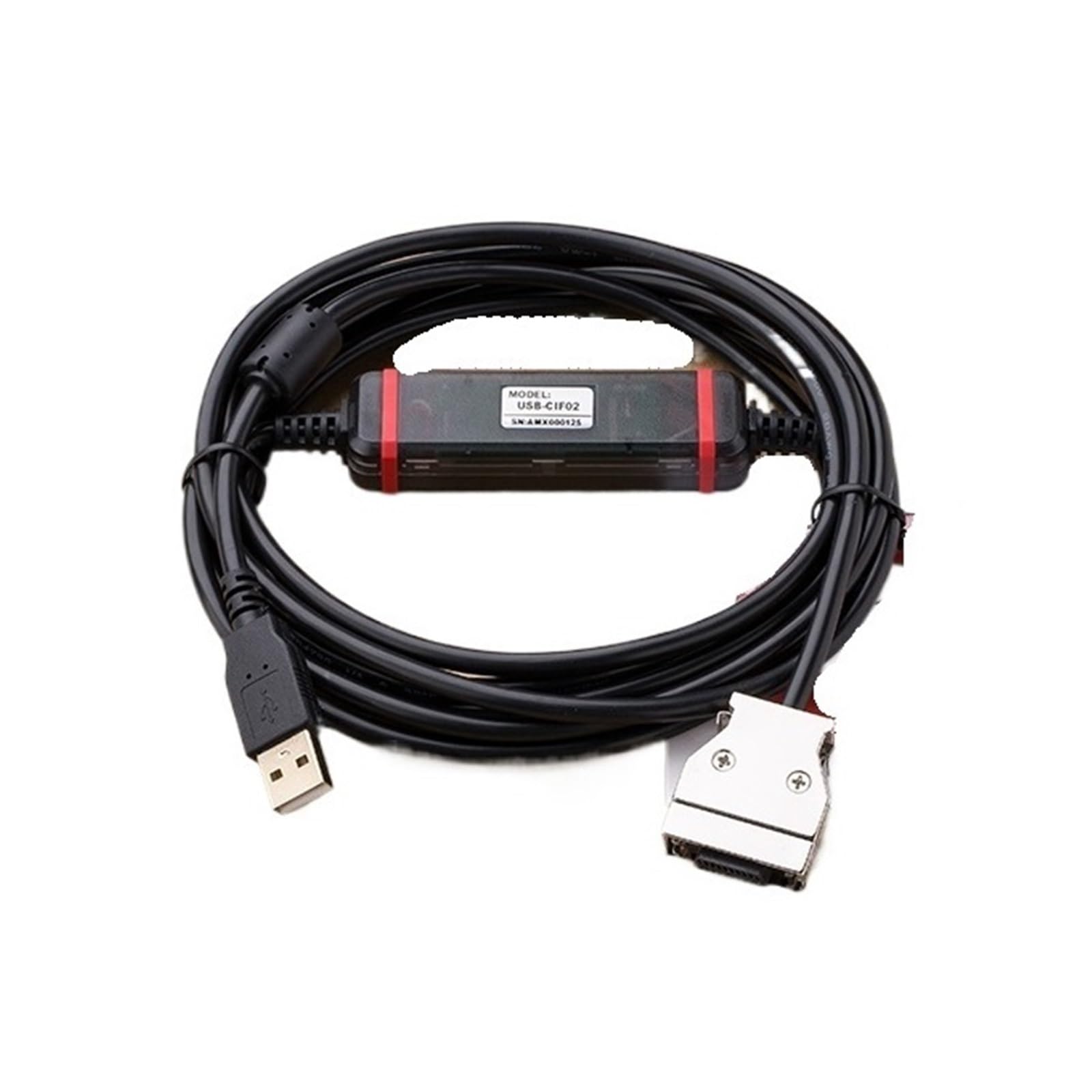 UDHBJEBQ USB-CIF02 Adapter CQM1-CIF02 Suitable For USB TO RS232 CPM1/CPM1A/CPM2A/CPM2AH/C200HS Series Programming Cable(FTDI USB-CIF02)
