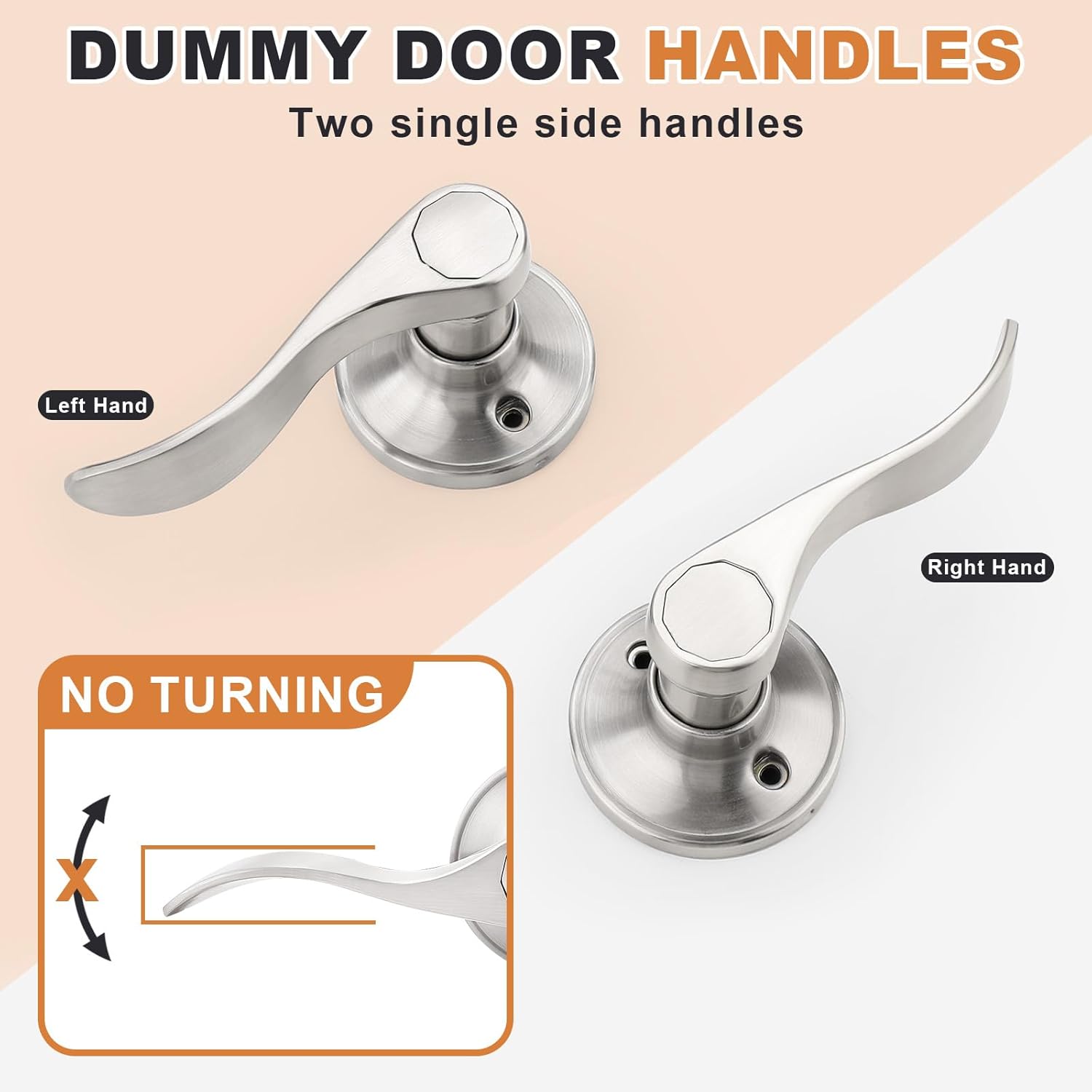 Probrico 5 Passage and 1 Pair Dummy Door Handles