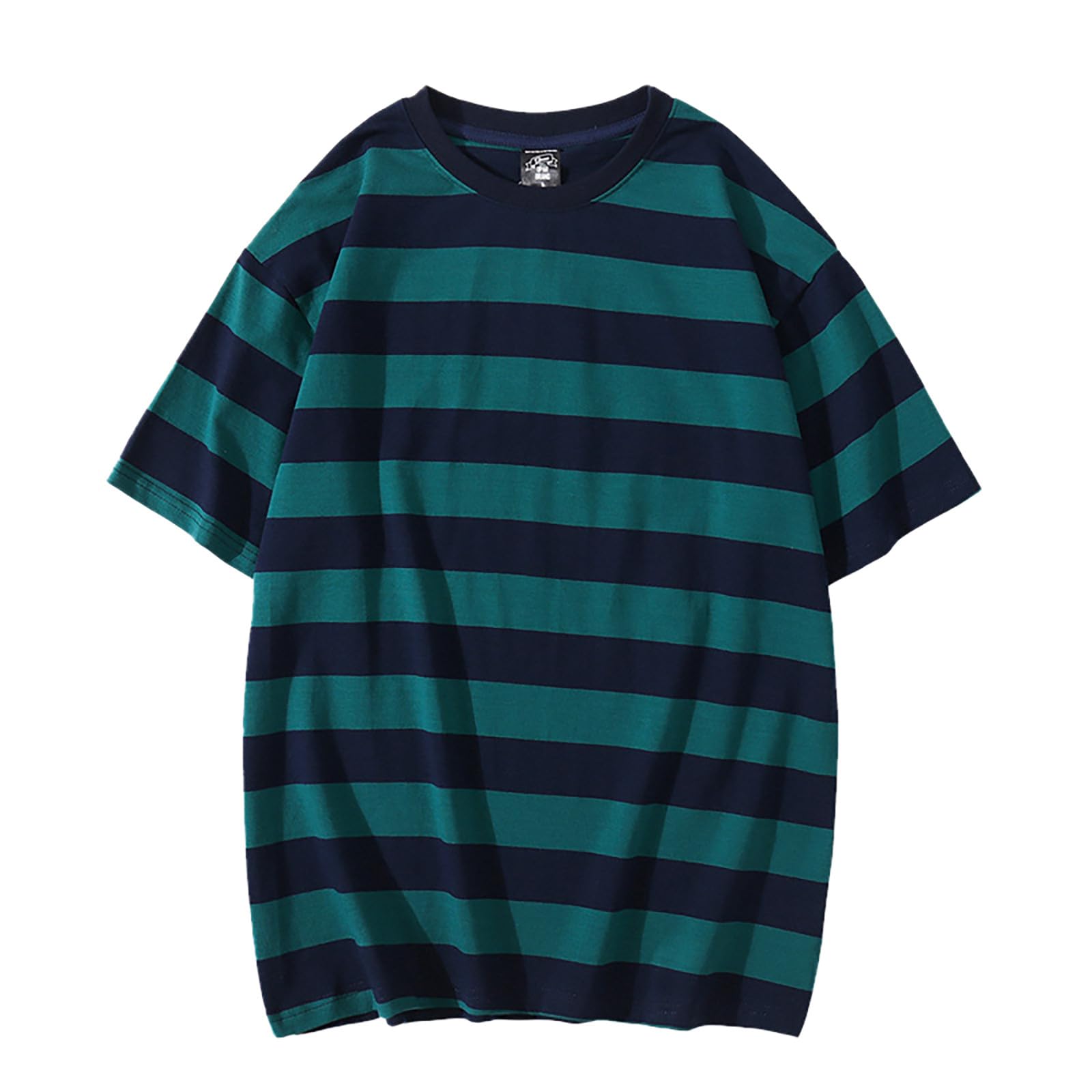 Tee-Shirt Homme rayé à manches courtes pour le style décontracté - 3