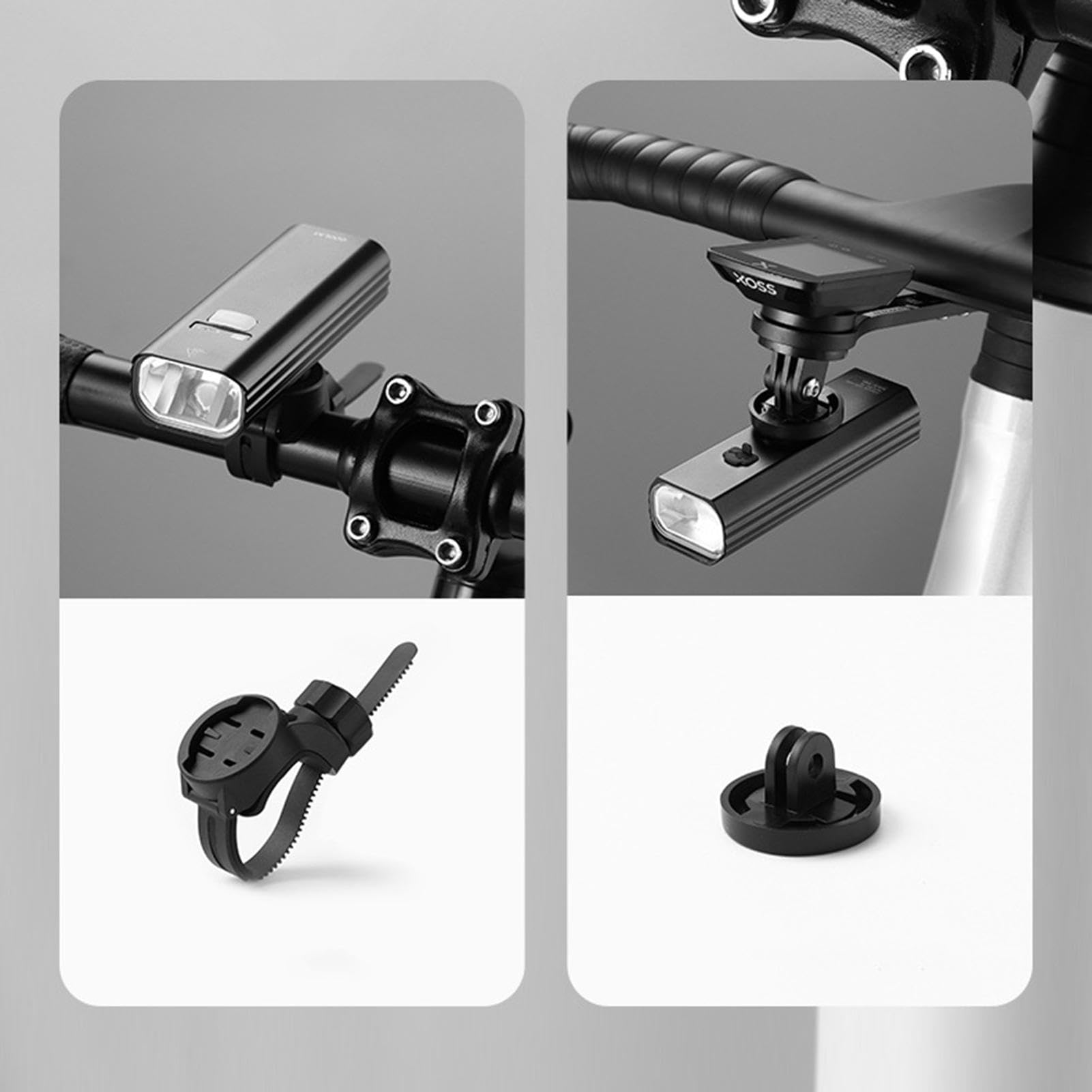 Luce per bici per guida notturna, faro per bici impermeabile | Evidenziazione del ciclismo su strada Impermeabile - Design multi-velocità del faro per bicicletta ricaricabile, fanale poste