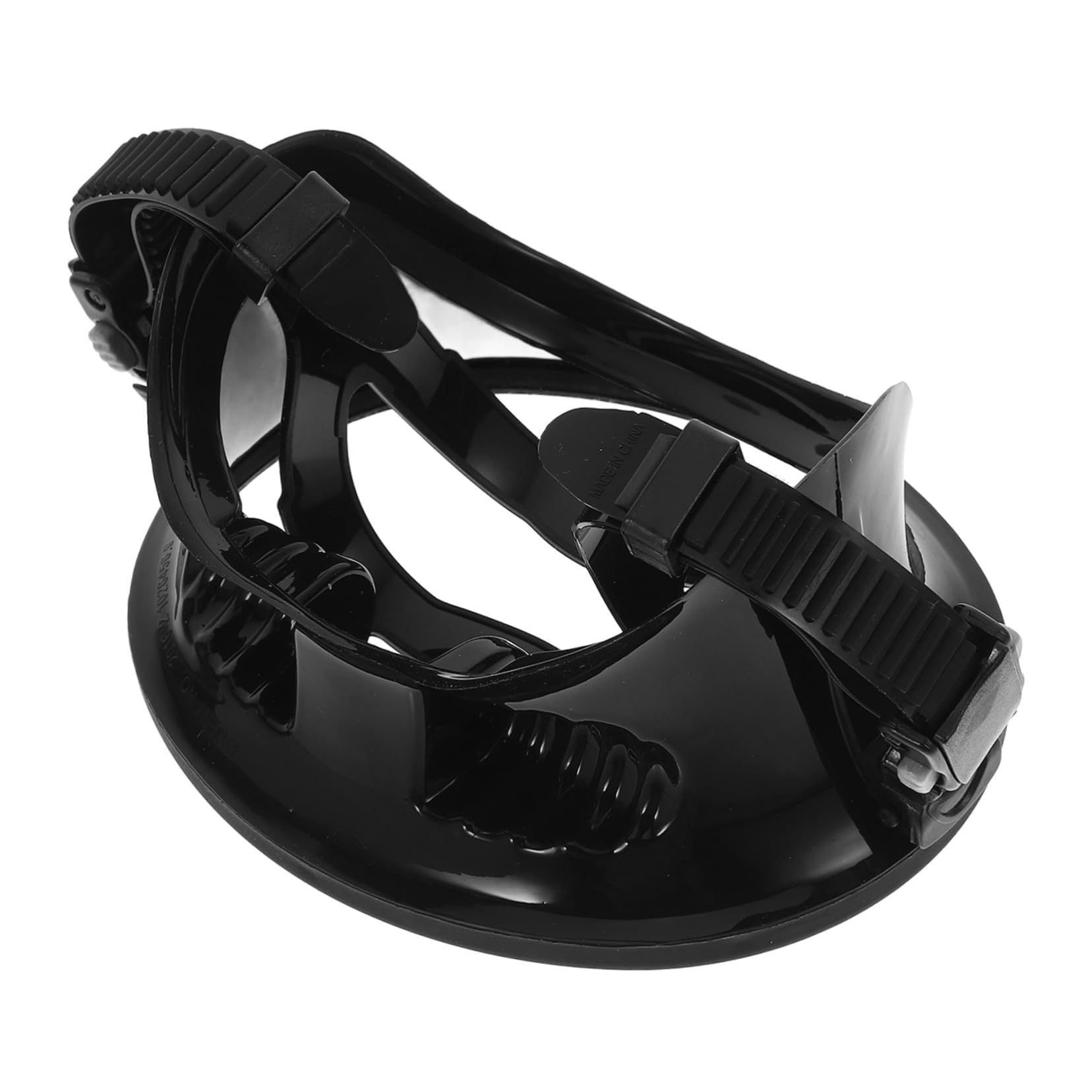 Maschera Sub Antiappannamento a Visione Larga in Silicone Nero | Lente in Vetro Temperato, Adatta per Immersione e Nuoto, Vestibilità Confortevole Tenuta Anti-perdita