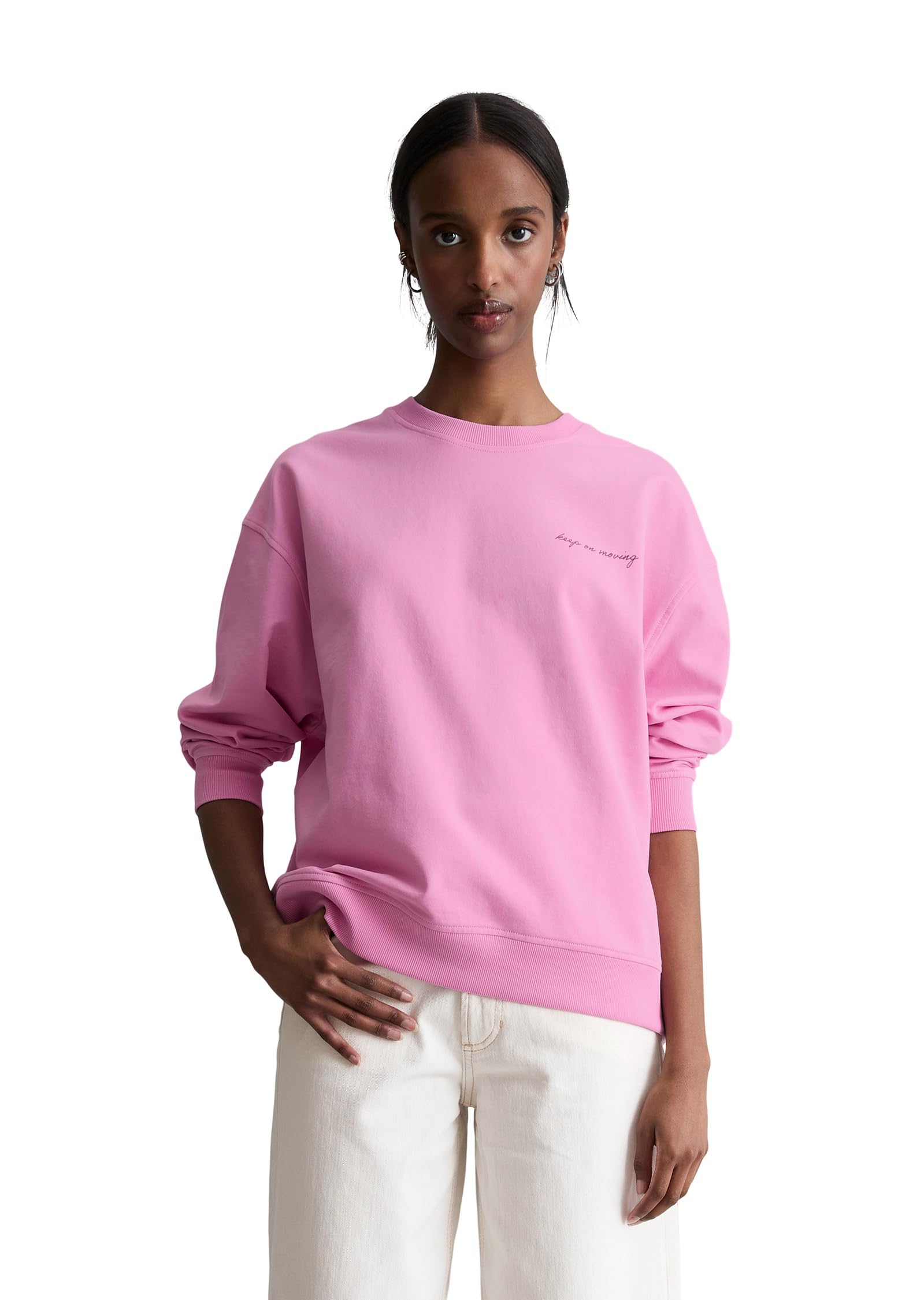 Marc OߴPolo Denim Sudadera Mujer con estampado en la espalda Oversized Fit