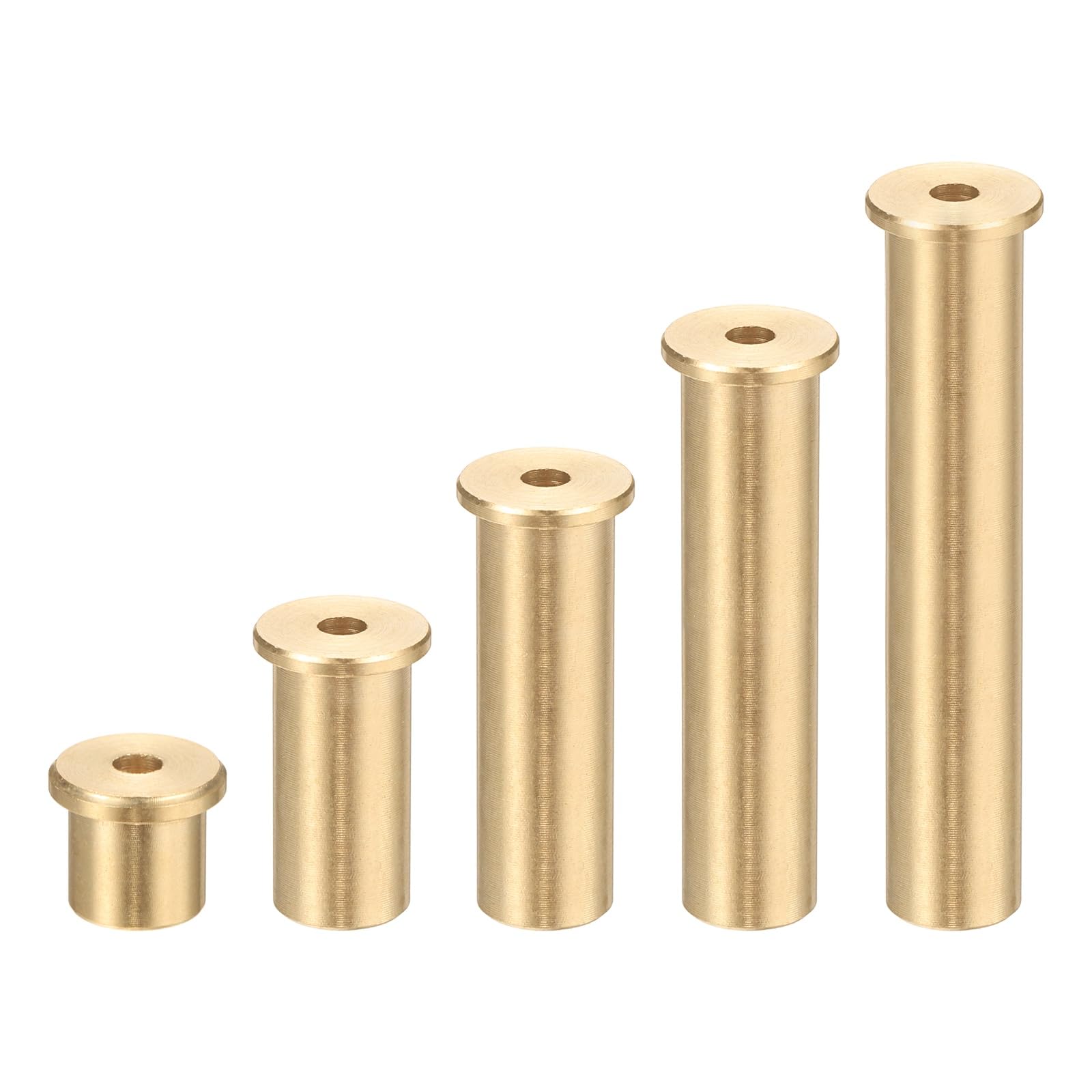 YELARXI Golf Brass Tip Weights, Club Weight Head Accessories Reusable Plug Insert Golf Weighted Spike for Steel Wood Iron Shaft 10Pcs & 2/4/6/8/10g -Fit For(0.355"/0.370" Pointed Shaft)