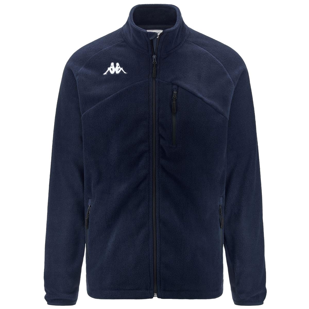 Kappa - Chaqueta Viarella para Hombre, Negro, XL