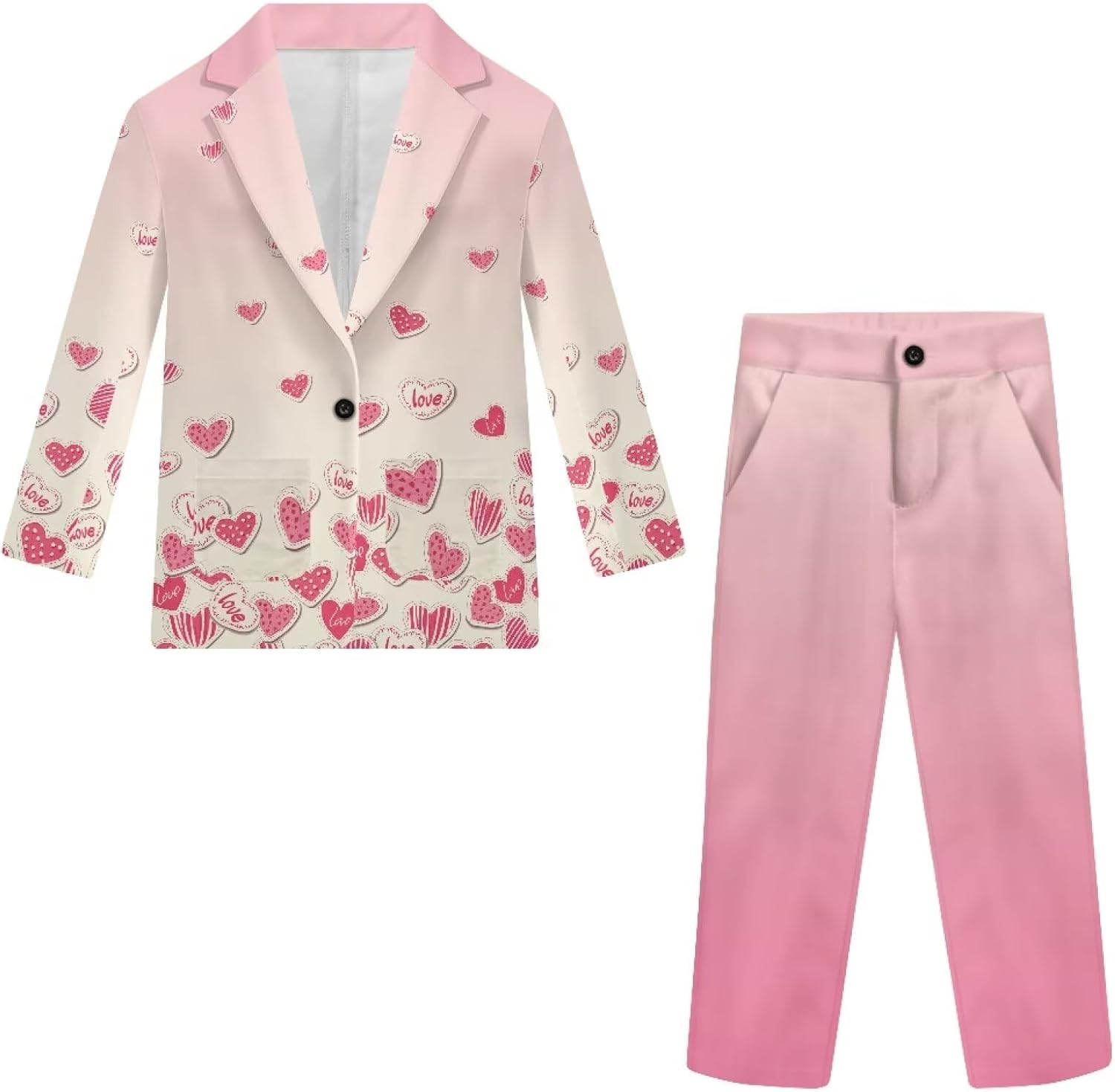 Boy's Casual Blazer Kids Cozy Suit Jackets One Button Lightweight Lined Sport Coat Stretch Light Clothes
