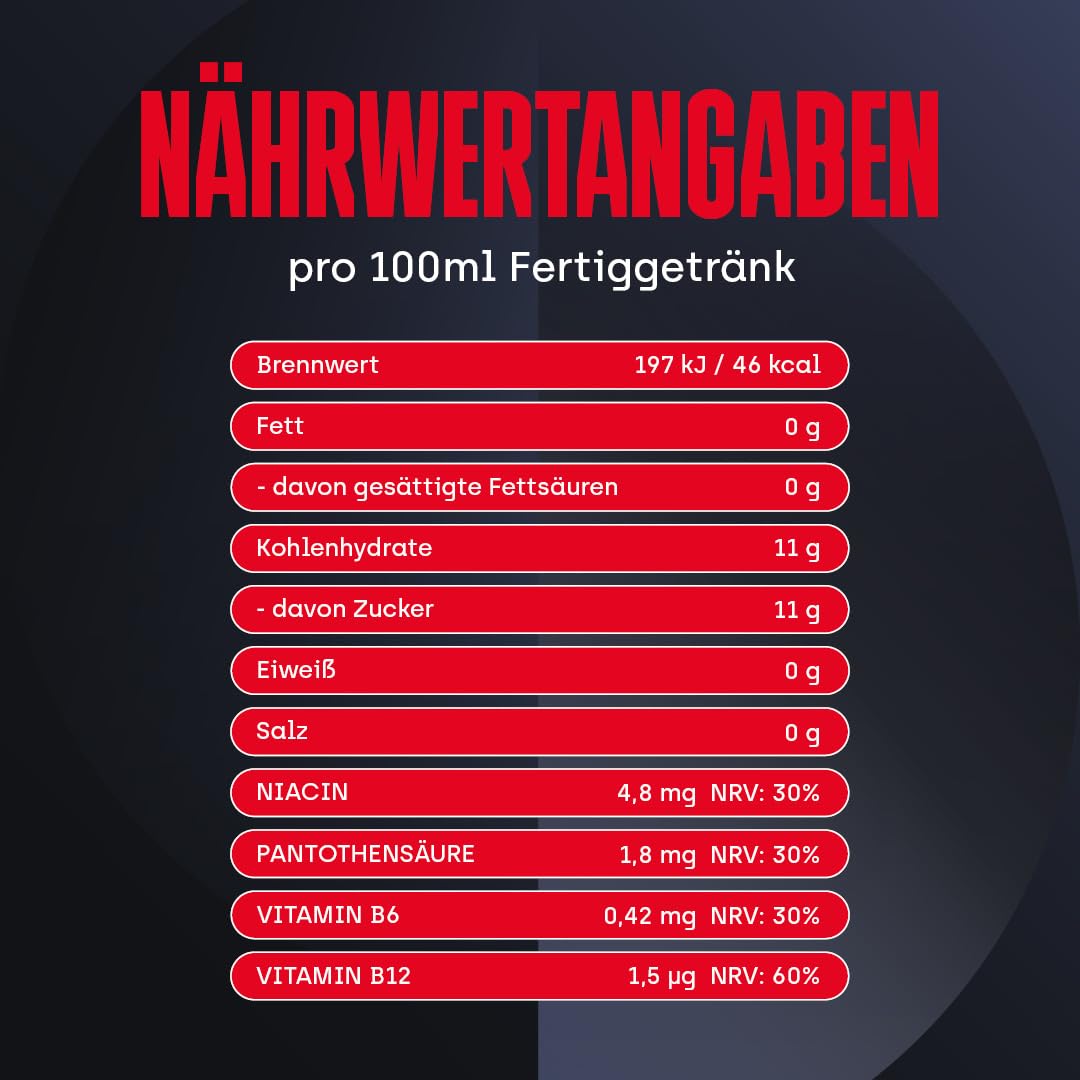 effect BLACK ACAI Energy Drink – Tray mit 24 x 330 ml Energy Dosen Einweg, Koffeinhaltiges Erfrischungsgetränk mit B-Vitaminen – fruchtiger & exotischer Acai Geschmack, vegan