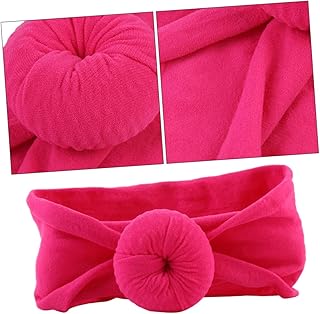 Hoement Tiaras De Algodão Lenço De Cabeça Tiara Acessórios De Cabelo Infantil Tiaras De Bebê Tiaras De Bebê Manual Arnês De Bebê Tiaras De Cabeça De Bebê Acessórios De Cabelo