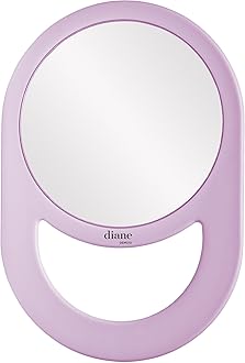 Diane Handle Mirror, Purple, DEM010